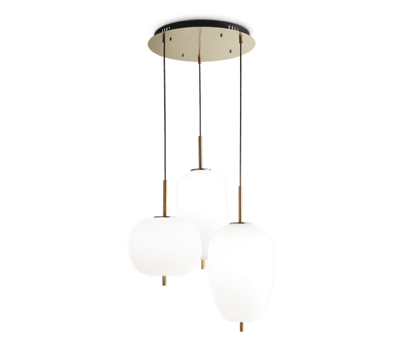 Glazen hanglamp Umile