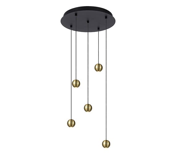 Design hanglamp Balls 5 Goud