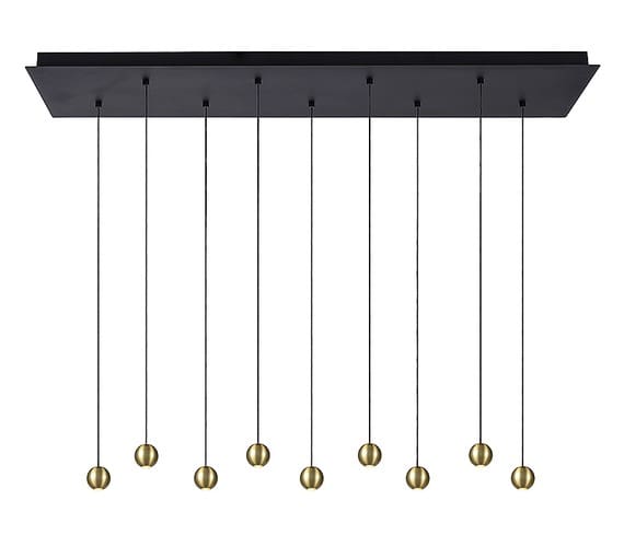 Design hanglamp Balls 9 Goud