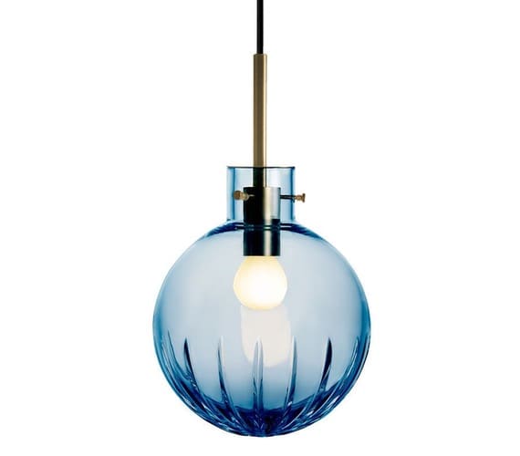 Glazen hanglamp Star Blue