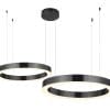 LED Hanglamp Circle Black Double