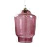 Glazen hanglamp Bee Pink