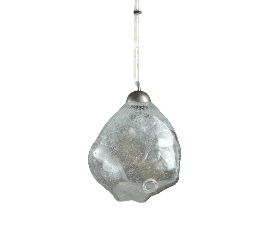 Glazen hanglamp Bubble Clear