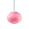 Glazen hanglamp Meduse Royal Pink