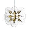 Hanglamp Tage 50 Brass Clear