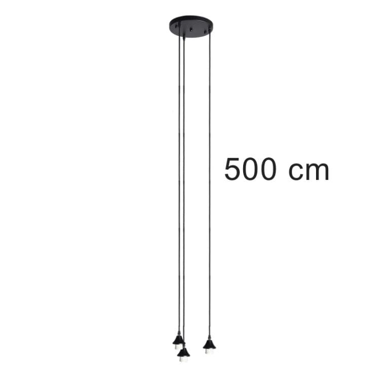 Zwart (500 cm kabel)