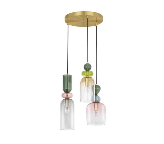 Glazen hanglamp Murano 3