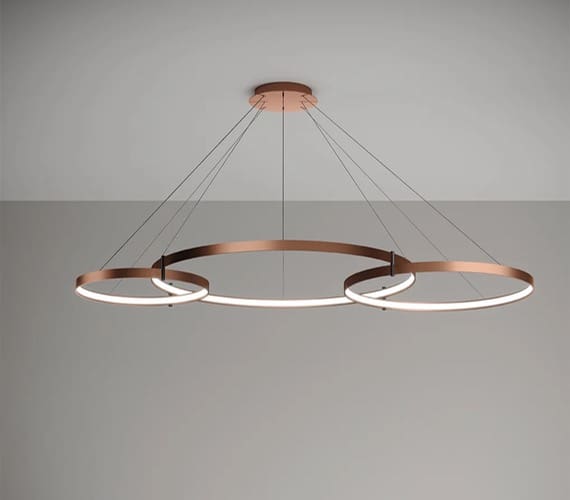 LED Hanglamp Anello Triple Copper