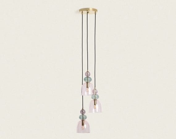 Hanglamp Boudelaire Pink Triple
