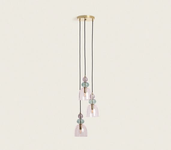 Hanglamp Boudelaire Pink Triple