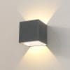 Wandlamp Cube Grafiet